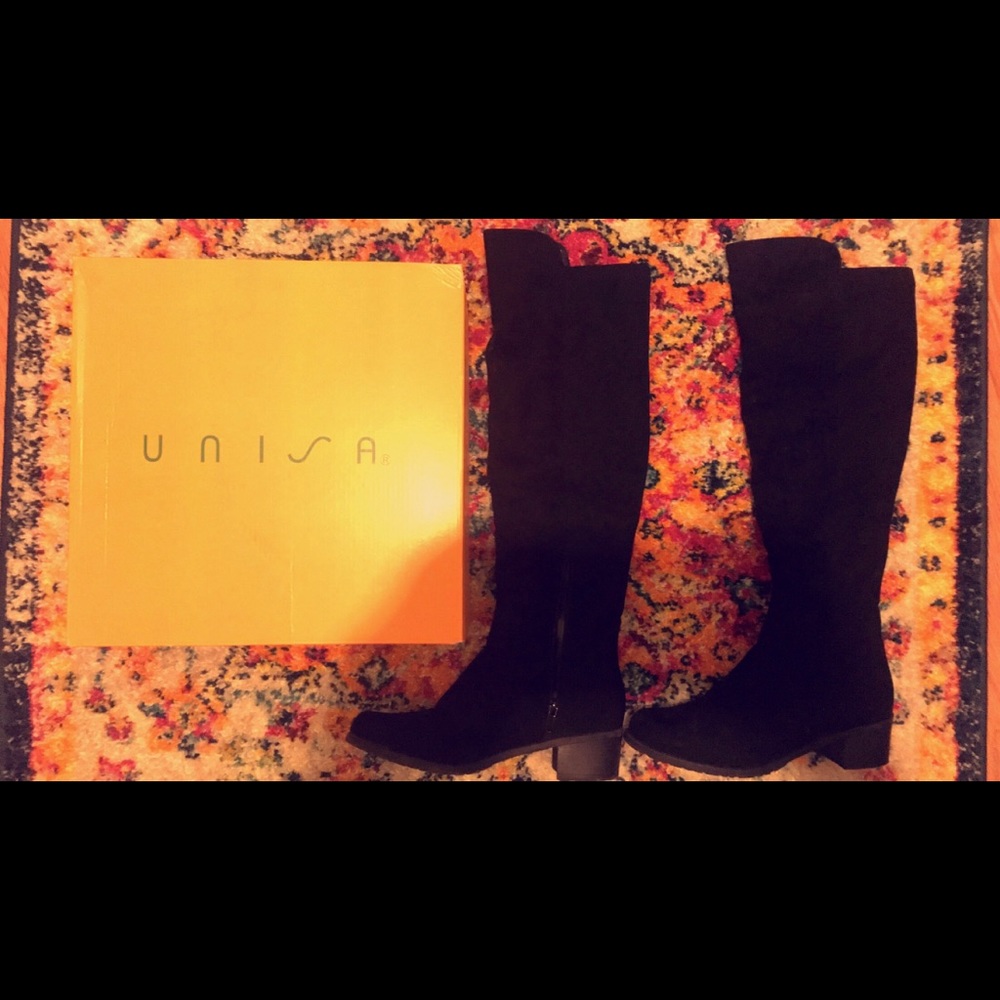 Knee High black boots